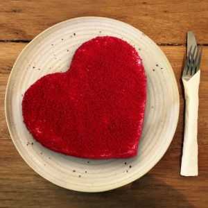 heartshaped_red_velvet_cake - Mohali Bakers