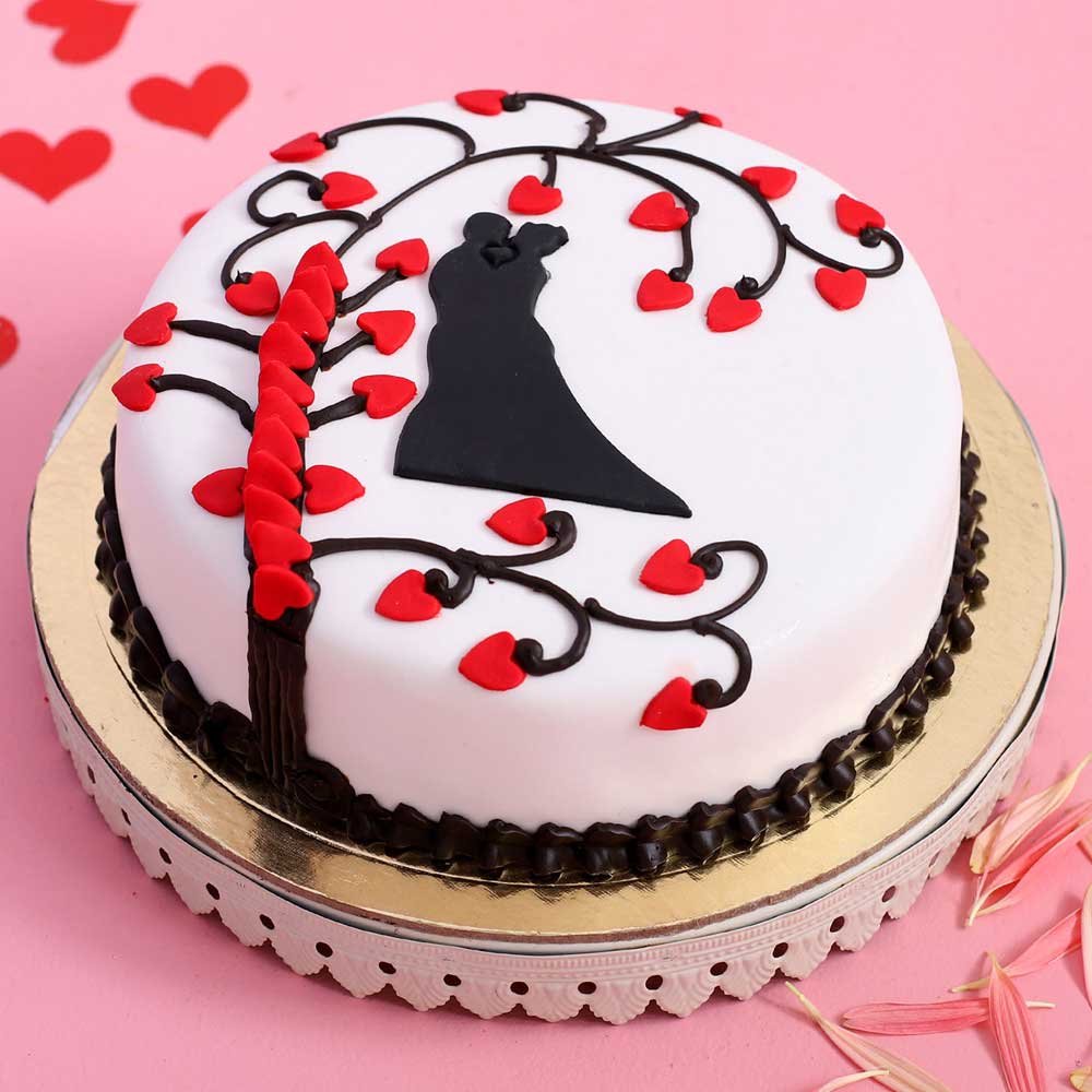 online Anniversary Birthday Flower Cake Delivery @499 | Flowercakengifts | Order  Cake Online