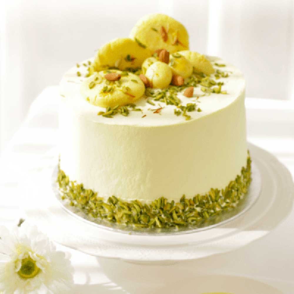 Eggless RasMalai Cake - Cake Connection| Online Cake | Fruits | Flowers and  gifts delivery