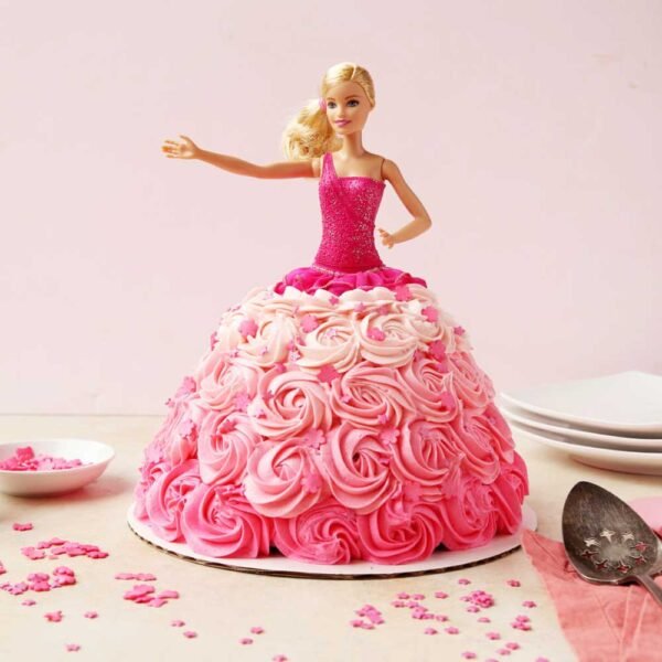 Barbie Doll Cake in Mohali - Mohali Bakers