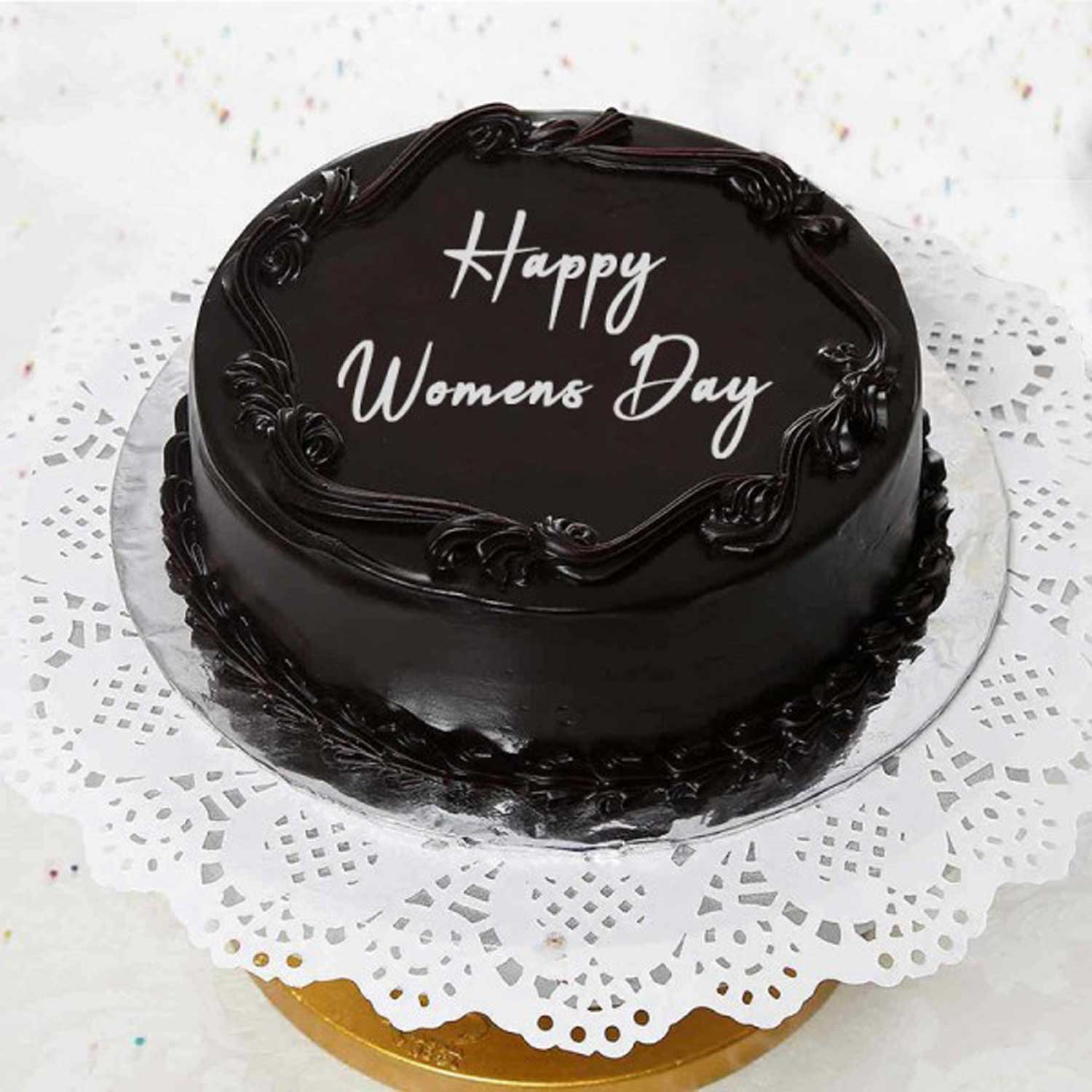 Valentines day dessert. Mothers Day dessert. Womens day cake. Various of  sweets on white background. Top view Stock Photo - Alamy