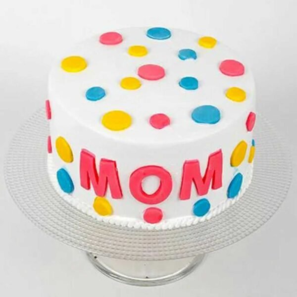 Beautiful & Colorful MOM Cake in Mohali